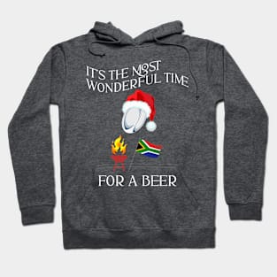 South African Christmas Rugby It's the most wonderful time for a beer Hoodie